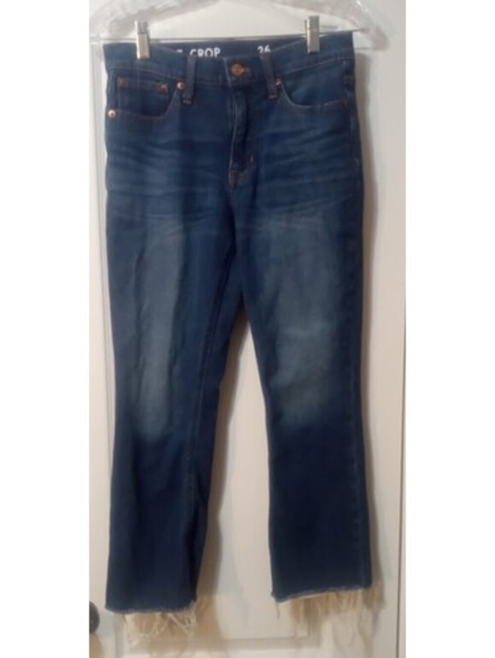 Medium Wash Demi Boot Crop Jeans — J.Crew, Size 2 (26)